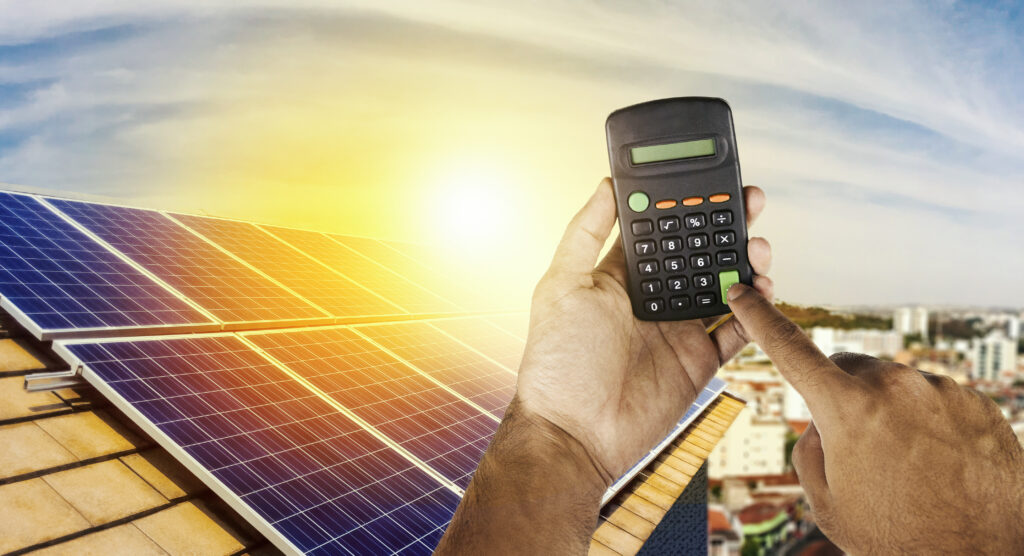 Solar energy concept image.